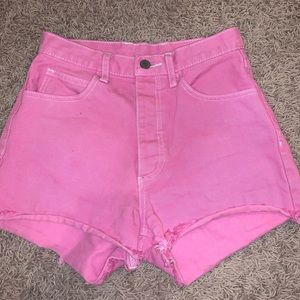 Brandy Melville Pink High-rise Shorts